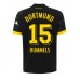 Borussia Dortmund Mats Hummels #15 Borte Drakt Dame 2023-24 Kortermet